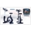 MOTUS M660BUL KONDİSYON BİSİKLETİ TV EKRANLI